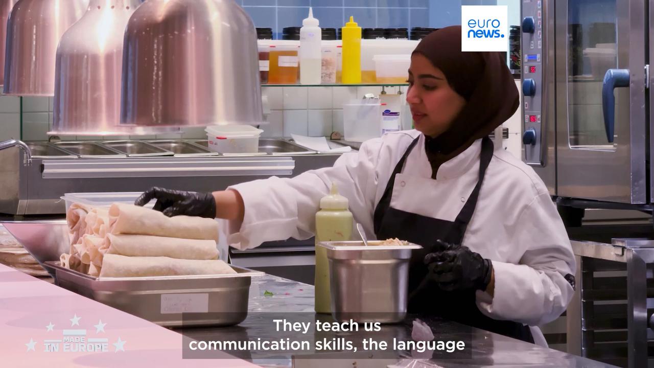 Video thumbnail for "A Beautiful Mess" makes a new start in Europe easier for refugees