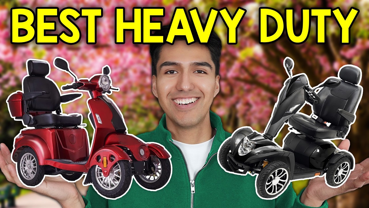 Video thumbnail for 10 Best Heavy Duty Mobility Scooters (400+ Pound Capacity)