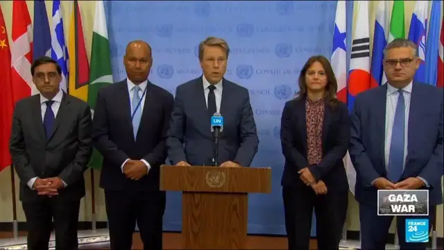 'Video thumbnail for UN Security Council calls Israel to reverse decision to occupy Gaza'