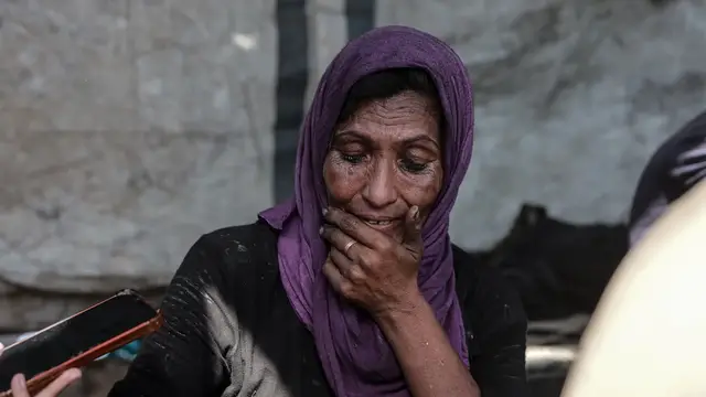 'Video thumbnail for Nelson Mandela’s grandson reads story of Palestinian mother in Gaza'
