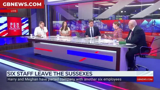 Video thumbnail for Prince Harry and Meghan appointing new 'global response' staff in bid to restructure Sussex brand, Griffiths claims