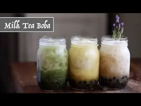 Video thumbnail for Matcha, Turmeric, & Lavender Boba