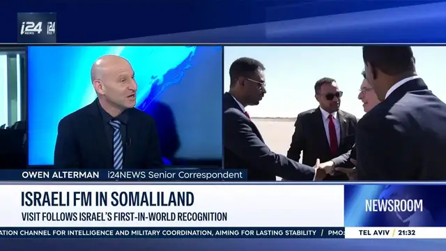 Video thumbnail for Israeli FM in Somaliland: Visit follows Israel's first-in-world recognition