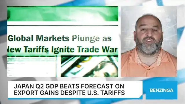 'Video thumbnail for Japan Q2 GDP Beats Forecast On Export Gains Despite U.S. Tariffs'