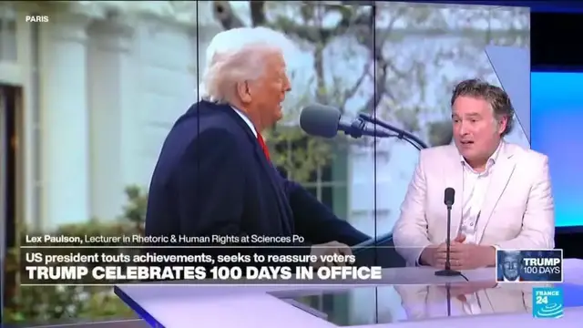 'Video thumbnail for Around the world in 100 days: US economy unexpectedly shrinks as Trump tariffs loom over the economy'