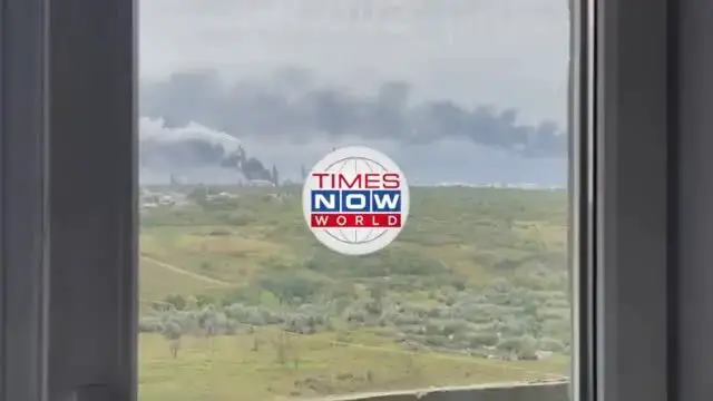 'Video thumbnail for Ahead of Putin-Trump Meeting, Ukraine Strikes Deep in Russia; Moscow Hits Back With Drone Assault'