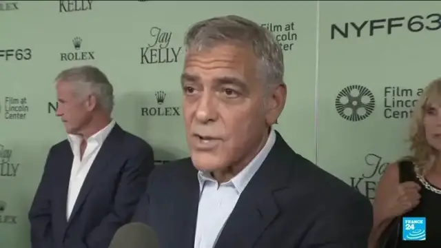 'Video thumbnail for George Clooney reacts to Donald Trump's 100% tariff on foreign movies'
