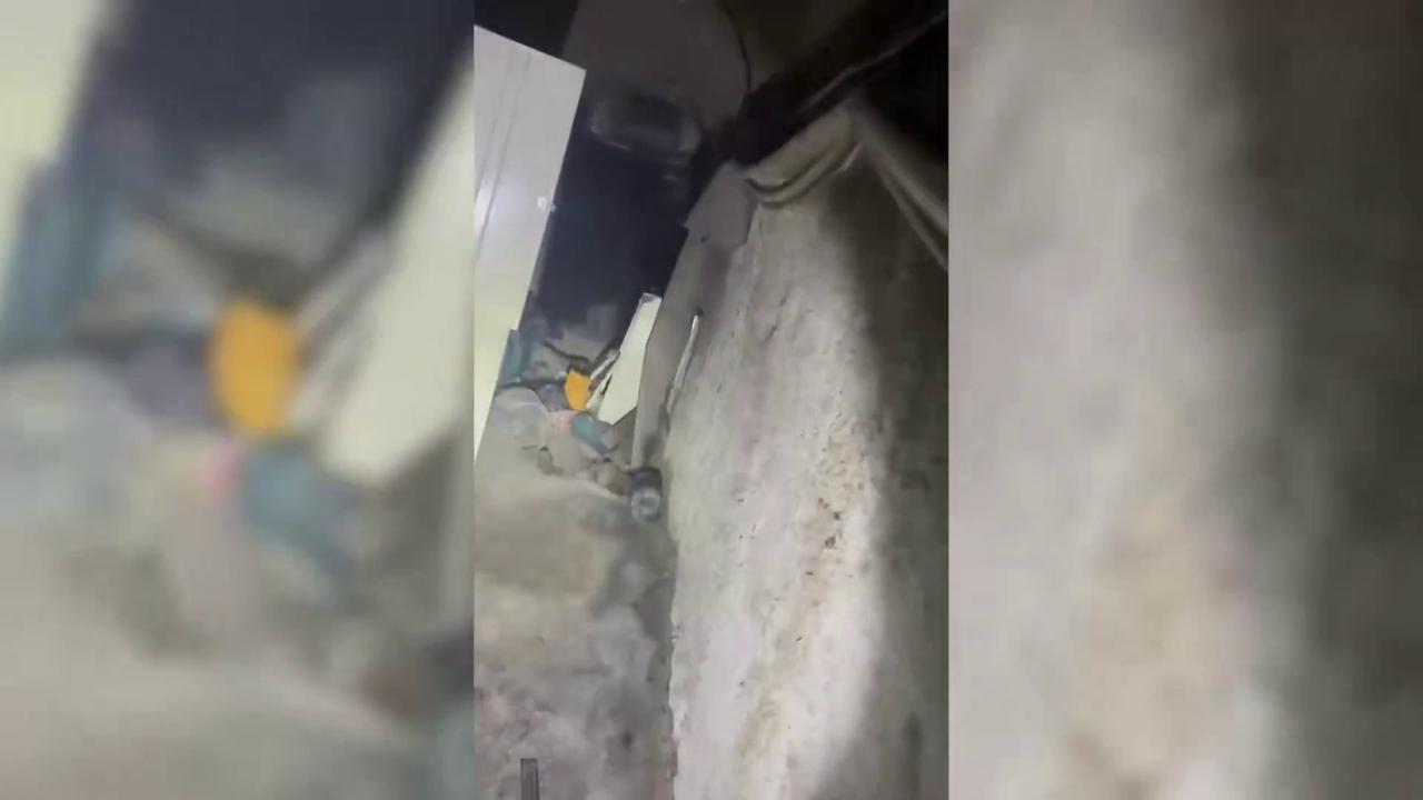 Video thumbnail for Lebanon: IDF Says Hezbollah Tunnel Network Found Beneath Beaufort Ridge.