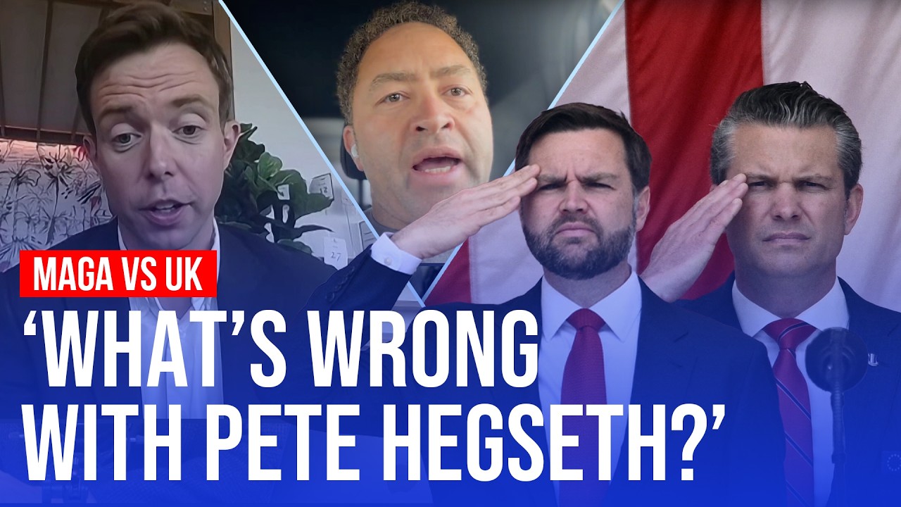 Video thumbnail for Government condemns Vance and Hegseth's warnings to the UK