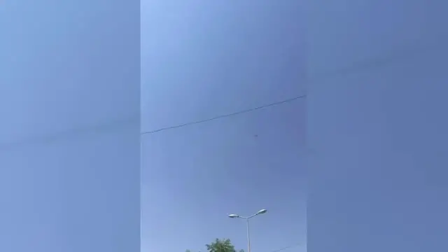Video thumbnail for Iraq: Drone Intercept Attempt Over Erbil.