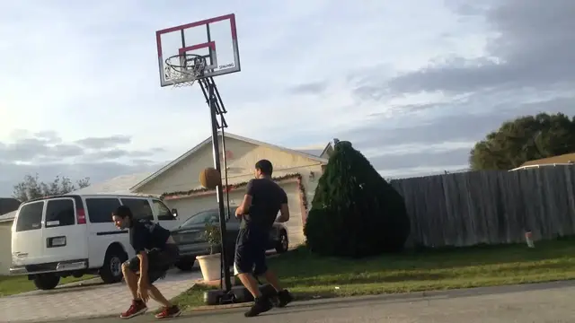 'Video thumbnail for My First Between The Legs Dunk! First Dubble Up X'