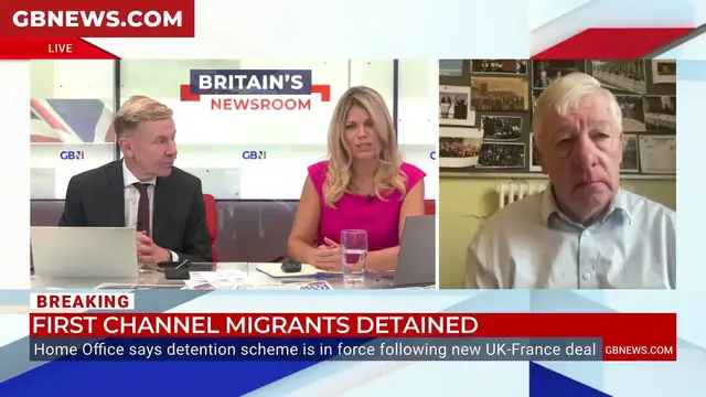 'Video thumbnail for Labour MP hits out at Channel migrants being 'prioritised' over his constituents'