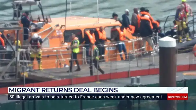 'Video thumbnail for Emmanuel Macron 'has a better understanding of why migrants are coming to the UK than Keir Starmer', Stringer says'