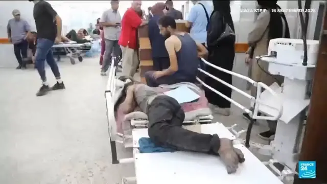 'Video thumbnail for MSF suspends Gaza City activity due to Israeli offensive'