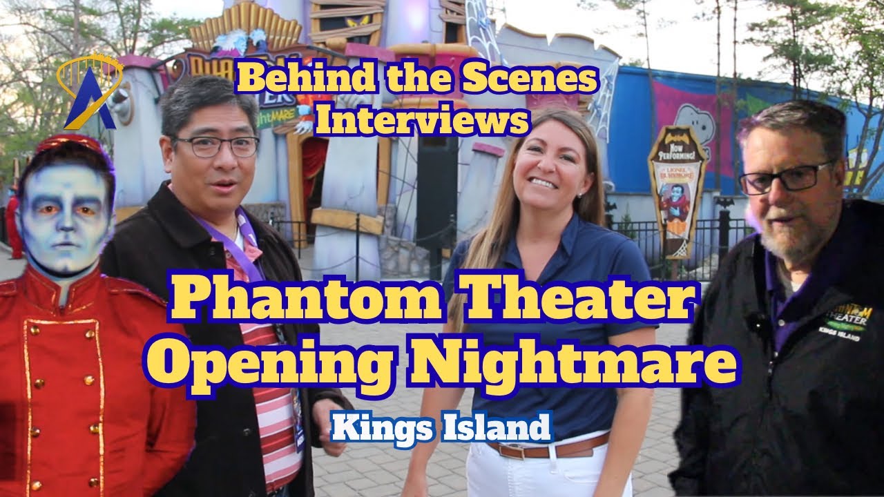 Video thumbnail for Phantom Theater Opening Nightmare, Kings Island - Exclusive Interviews