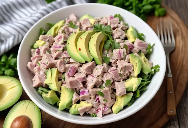 Video thumbnail for Creamy Keto Tuna Salad Supreme