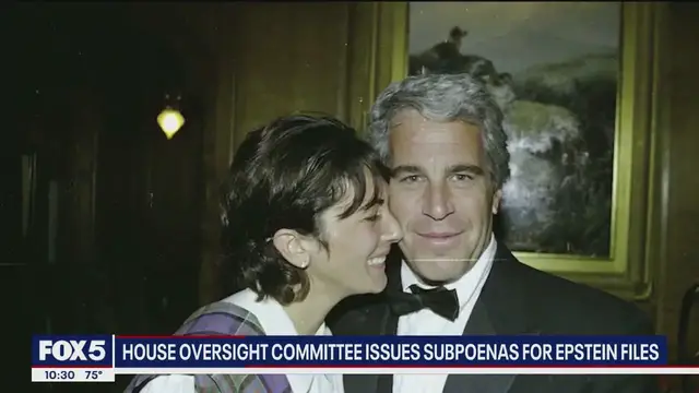 'Video thumbnail for House committee issues subpoenas for Epstein files'