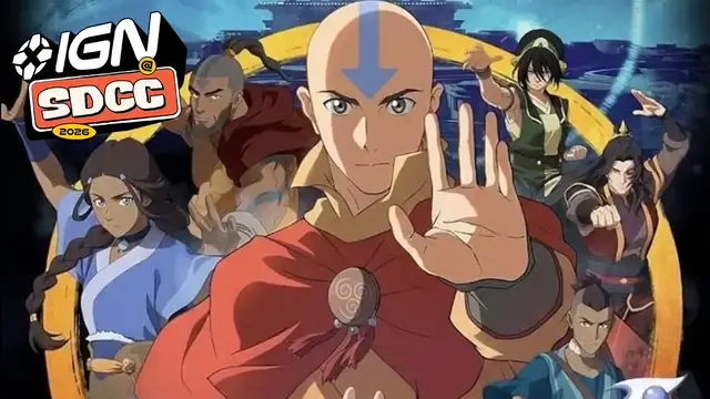 Video thumbnail for Avatar Aang: The Last Airbender Creators Talk Seven Havens and 2D Animation | Comic Con 2026