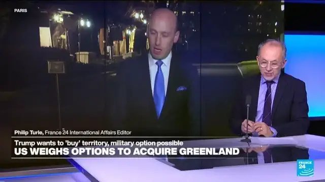 Video thumbnail for France working with allies on plan should US move on Greenland