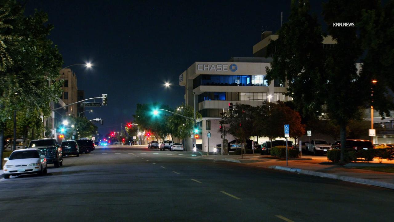 Video thumbnail for US, Bakersfield: Bakersfield Hostages Freed Following Bomb Threat At Bank Part 1.