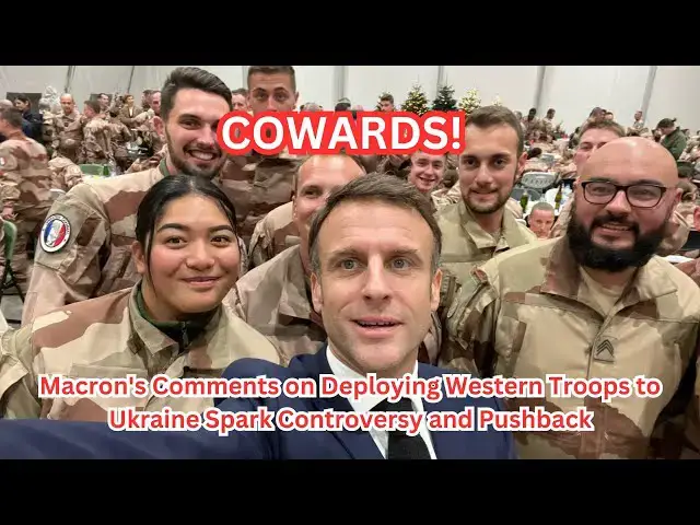 Video thumbnail for France Rips Into NATO's "Cowardly" Inaction, Demands Boots on Ground in Ukraine