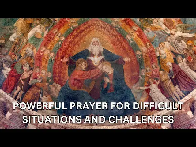 'Video thumbnail for Powerful Prayer for Difficult Situations and Challenges'