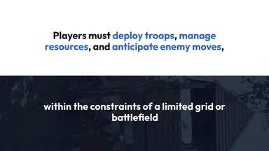 'Video thumbnail for Challenging strategic puzzle war game'