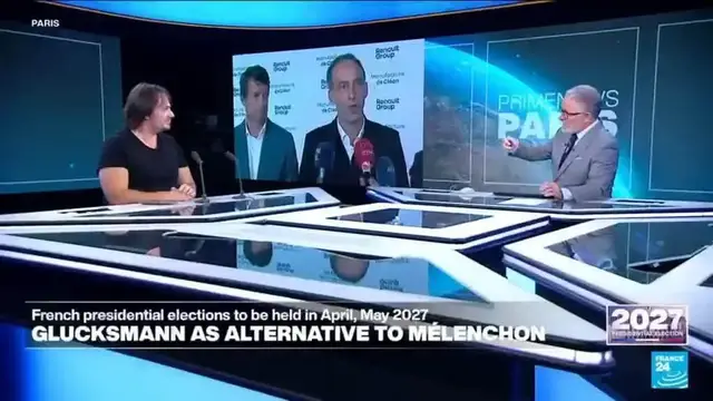 Video thumbnail for French presidential hopeful Glucksmann says 'battle begins' to revive divided left