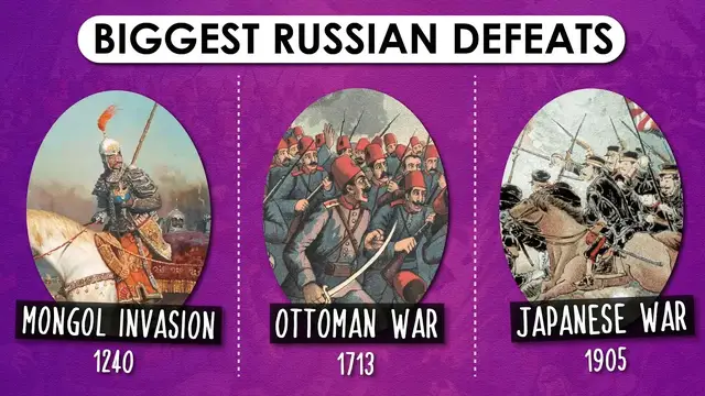 Video thumbnail for Russia's significant military defeats throughout history