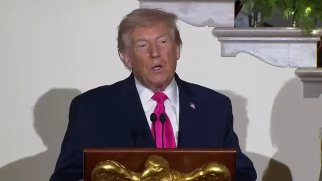 Video thumbnail for WATCH: Donald Trump condemns 'purely antisemitic attack' on Bondi Beach