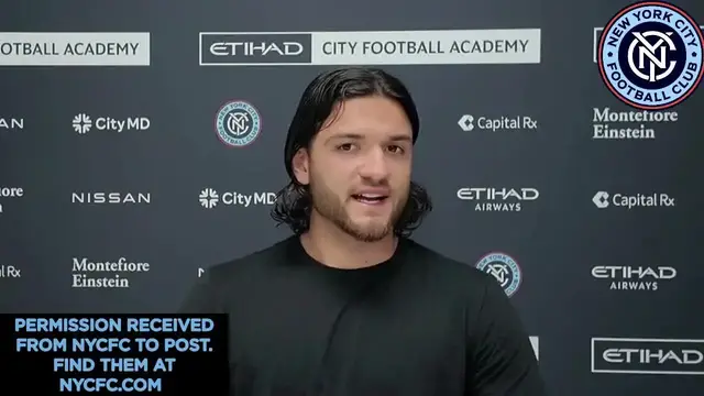 Video thumbnail for (281) justin haak on nycfc's defense and team mentality