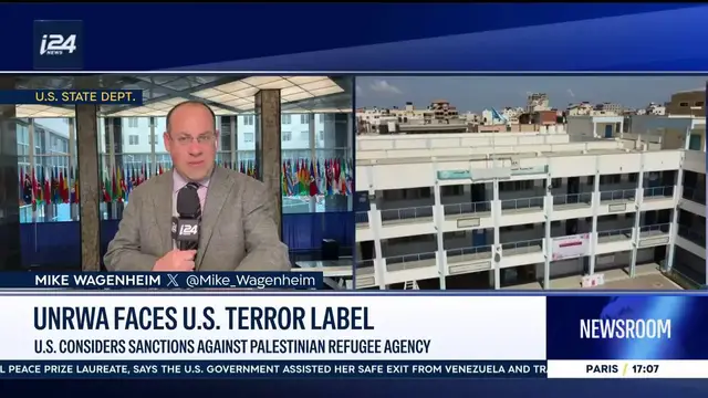Video thumbnail for UNRWA faces U.S. terror label: U.S. considers sanctions against Palestinian refugee agency