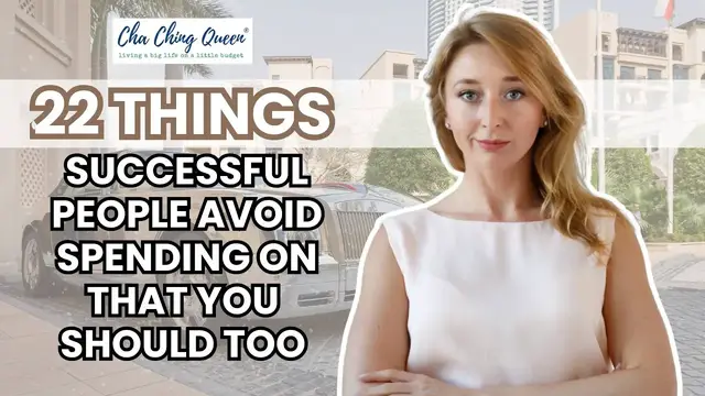 Video thumbnail for 22 Things Successful People Avoid Spending On That You Should Too