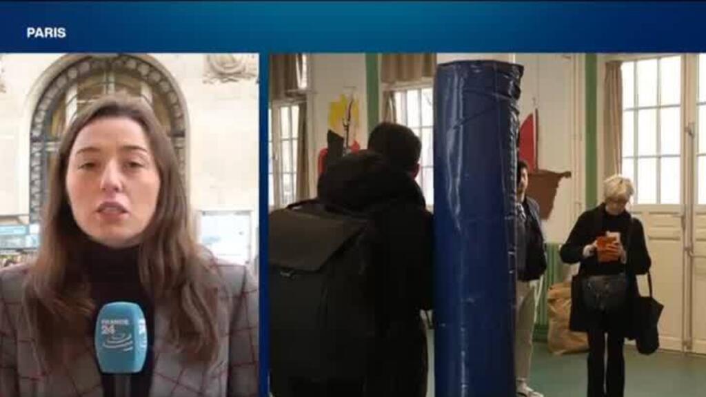 Video thumbnail for French voters head to the polls in second round of local elections