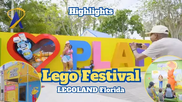 Video thumbnail for LEGO Festival at LEGOLAND Florida, Highlights