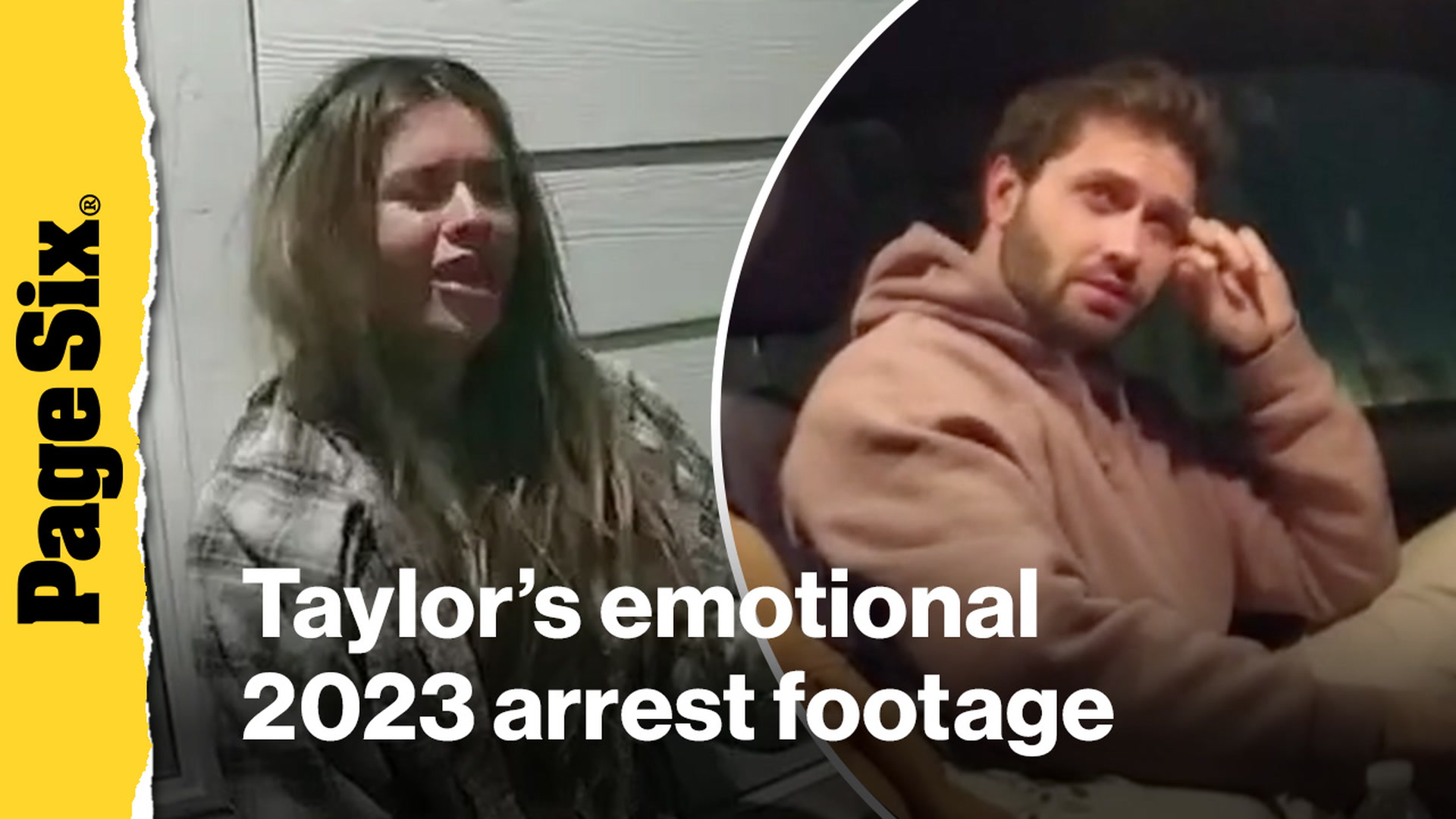Video thumbnail for Taylor Frankie Paul's emotional arrest footage resurfaces after 'Bachelorette' cancellation