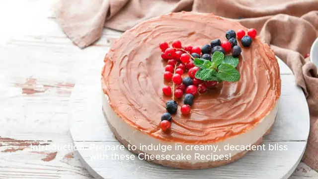 Video thumbnail for Cheesecake Recipes
