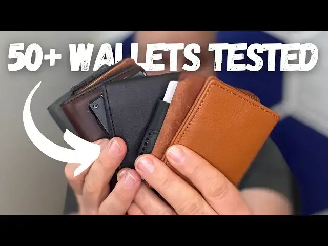'Video thumbnail for The 10 Best Slim Leather Wallets for Men We’ve TESTED in 2025'