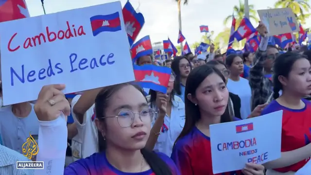 Video thumbnail for Thailand-Cambodia border conflict: Fighting continues despite diplomatic efforts