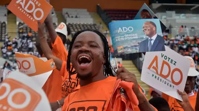 'Video thumbnail for Ivory Coast leader urges young people to vote in presidential poll'