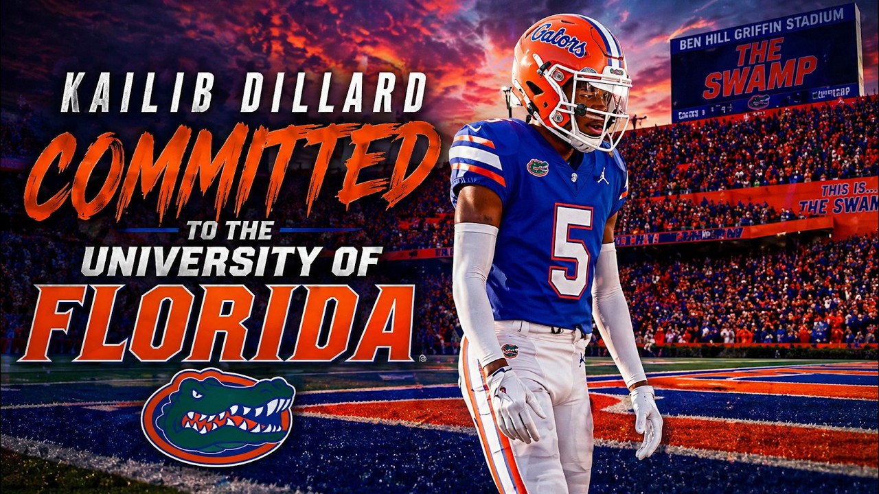 Video thumbnail for Breaking: Gators LAND Elite SAFTEY Kailib Dillard