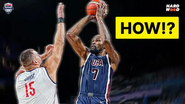 'Video thumbnail for LeBron James & Team USA vs. Nikola Jokic & Serbia: Paris Olympics Basketball Game'