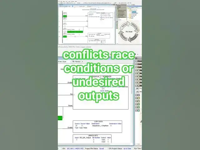 Video thumbnail for Master PLC Scan Cycles: Avoid Logic Conflicts & Race Issues
