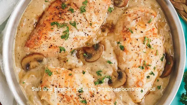 Video thumbnail for Champagne Chicken Recipe