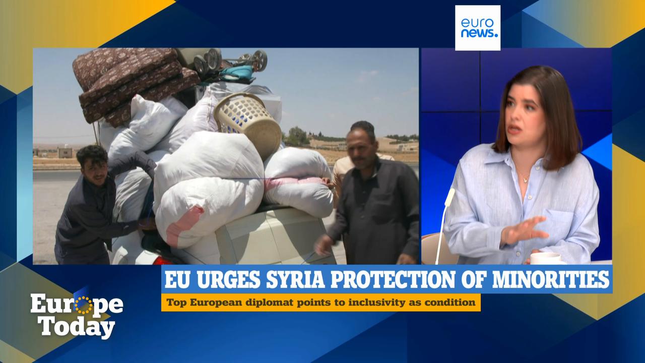 Video thumbnail for 'Forcing returns will lead to chaos in Syria,' foreign minister tells Euronews