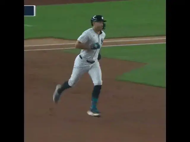 'Video thumbnail for Giancarlo Stanton LAUNCHES a Solo Home Run, 19th of Season! | 09/05/2025'