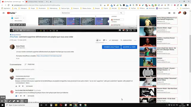 Video thumbnail for Comment supprimer de votre bibliothèque #YouTube une playlist créée par une autre chaîne