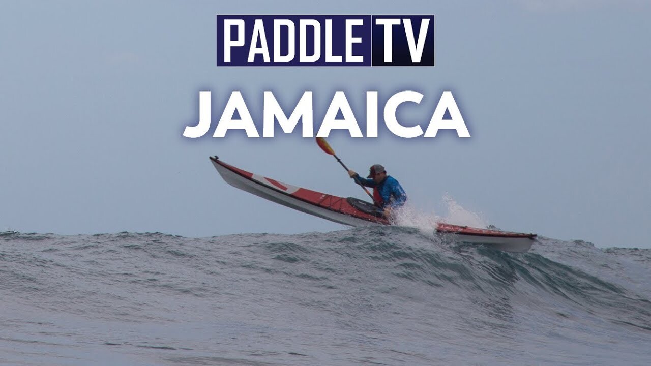 Video thumbnail for Paddling in Jamaica | Surfing & Sea Kayaking Big Waves