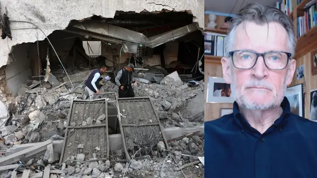'Video thumbnail for I would ‘prefer to be in hell than be in Gaza right now’: Doctor'