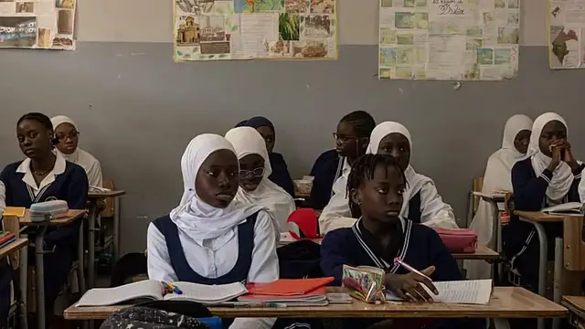 Video thumbnail for Senegal elite girls' school empowers students to imagine a new future